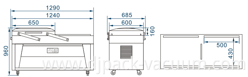 Double Chamber Vacuum Sealing Machine